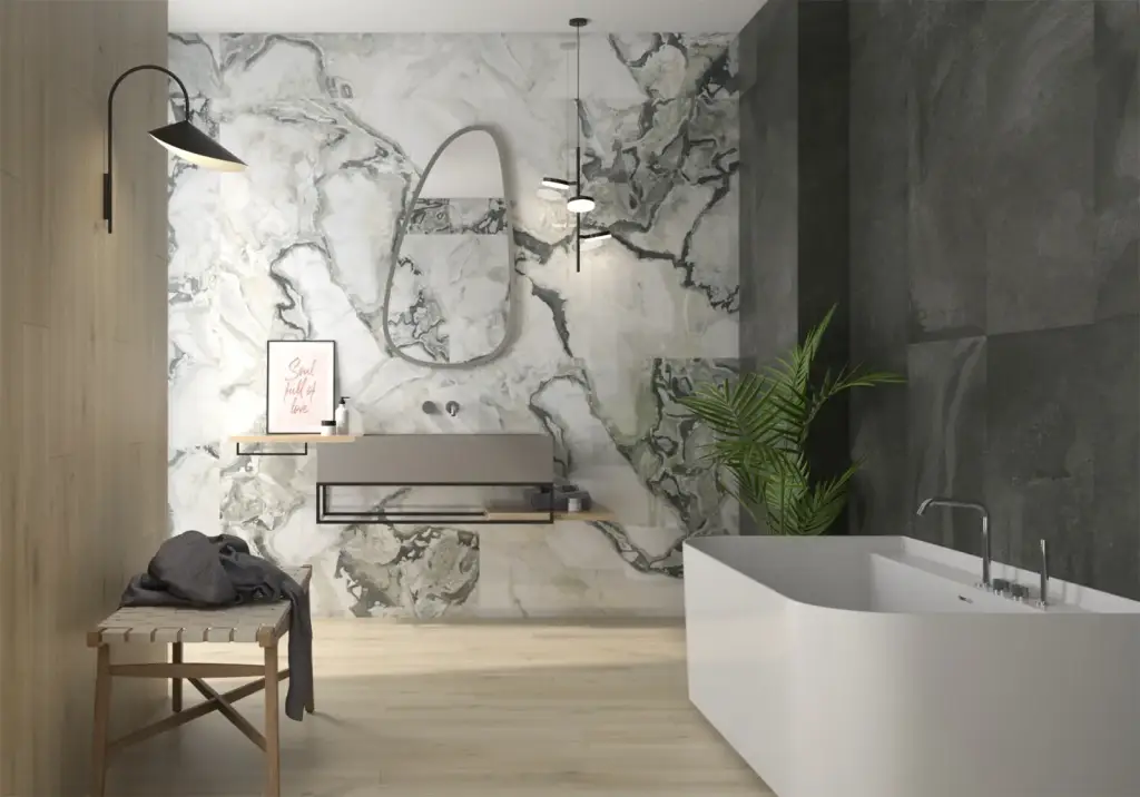 Интерьер Geotiles Oyster