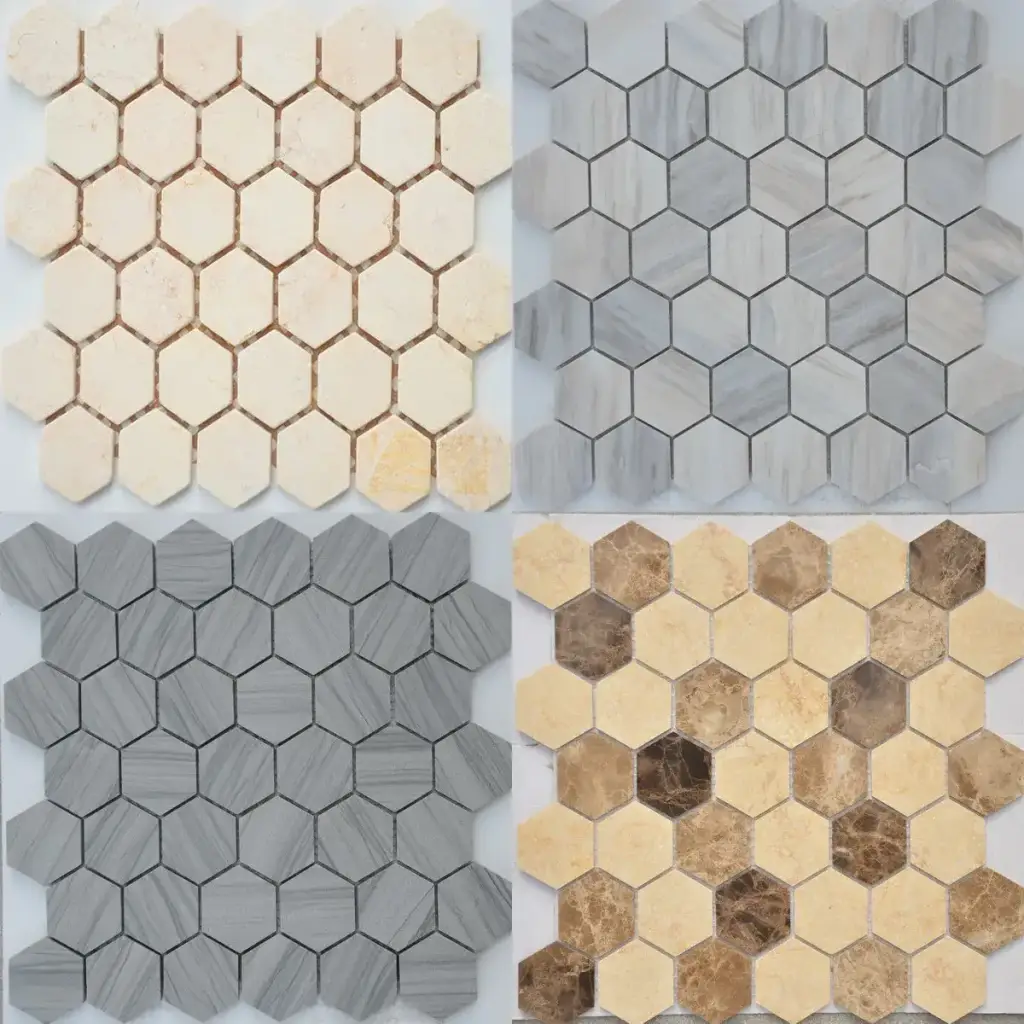 Интерьер Caramelle Mosaic Pietrine Hexagonal