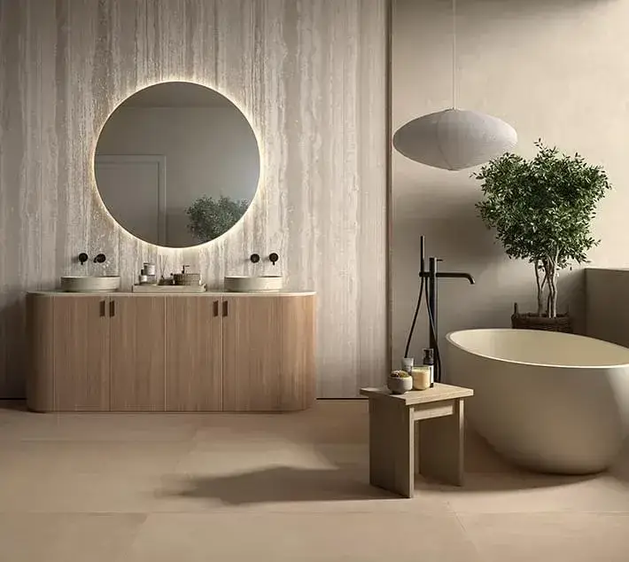 Интерьер La Faenza Travertino