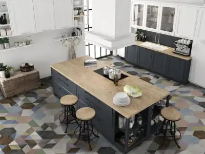 ITT Ceramic ArtDeco Hexa