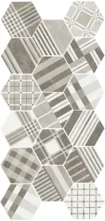 EQUIPE HEXATILE CEMENT GEO GREY 17.5х20 EQ-10D