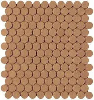 SUMMER TERRACOTTA GRES ROUND MOSAICO