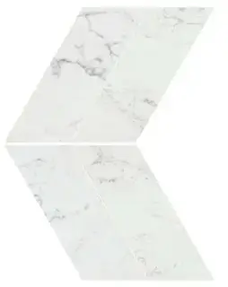 Marvel Carrara Pure Chevron Lappato