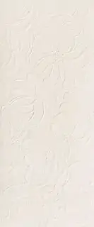 3D WALL PLASTER Bloom White 50x120