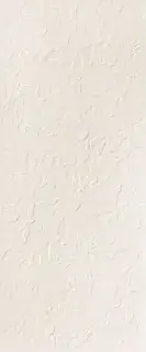 3D WALL PLASTER Jasmine White 50x120