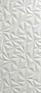 3D Angle White Matt 40x80