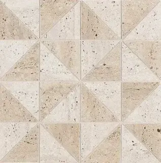 MATERIA CLASSICA BEIGE BIANCO ICON B MOSAICO