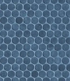 STILL 6X24 DENIM ROUND MOSAICO MATT