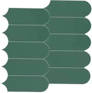 Prism Emerald Mosaico Bead