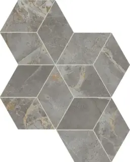 Marvel Fior di Bosco Mosaico Esagono Silk