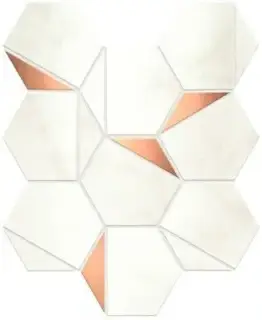 Marvel Calacatta Delicato Gold Hex Shiny