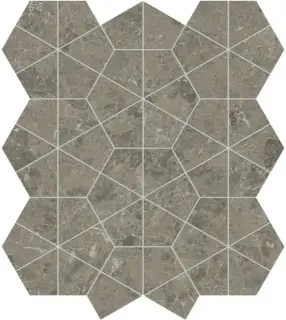 Marvel Meraviglia Grigio Elegante Hexagon Lapp.