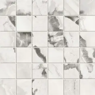 Forte Dei Marmi Quark Oyster White Mosaic Cerato