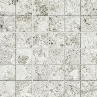 Forte Dei Marmi Quark Brazilian White Mosaic