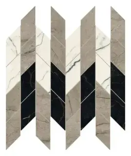 Forte Dei Marmi Waterfall Lapp Mosaics 30,8x28,4