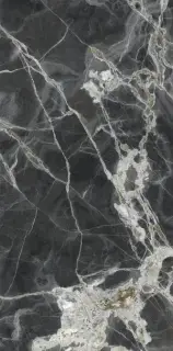 Керамогранит UO6L300679 ONICE NERO Lucidato Shiny 6mm 300x150