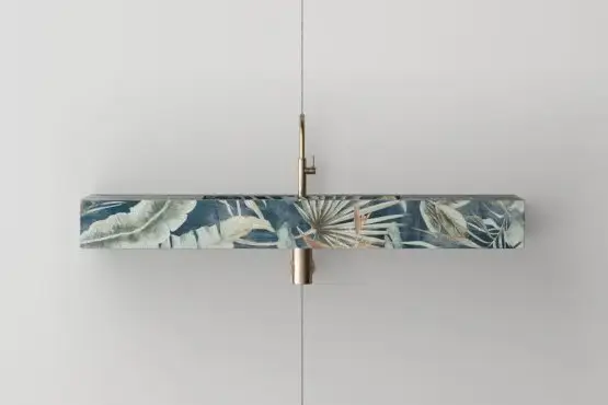 MIRAGE JOY Столешница коробчатой формы с 1 встроенным умывальником, 120 см, PP01