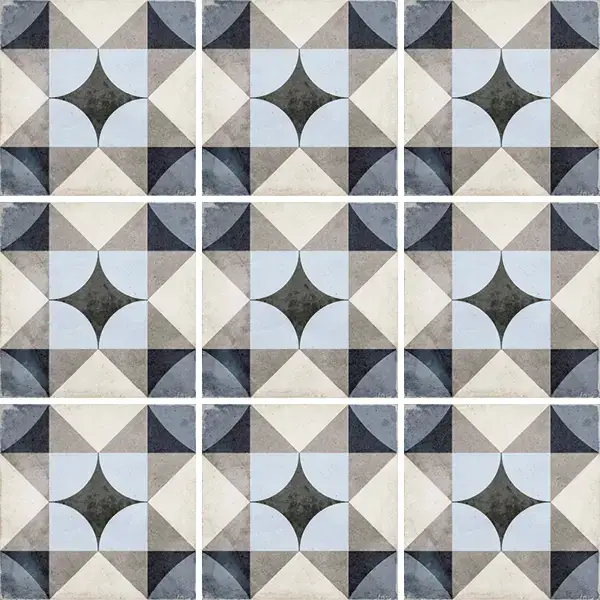 EQUIPE ART NOUVEAU PALAIS BLUE 20х20 EQ-5