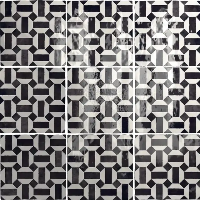 EQUIPE ARTISAN LUNAS B&W 13.2х13.2 EQ-10D