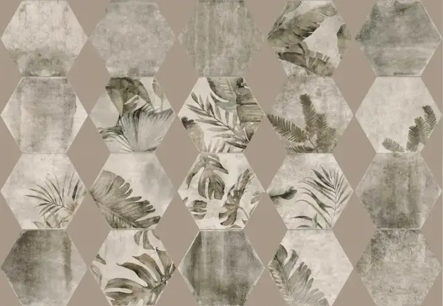 COLORKER TROPIC GREY HEXAG 32х36.8 ZM-228