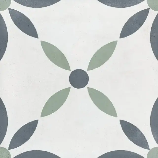 HARMONY HAVANA WHITE FLOWER 22.3х22.3x0.9 Q-6