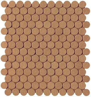 SUMMER TERRACOTTA GRES ROUND MOSAICO