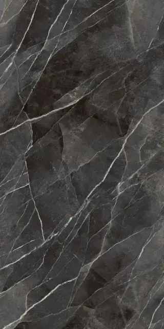 Diamond Calacatta Black Bocciardato B.M. 162х324 12+