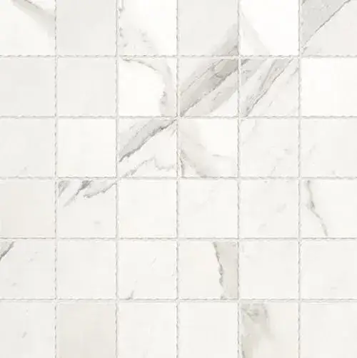 ROMA STATUARIO MACROMOSAICO (fLZ9) 30x30 Неглазурованный керамогранит