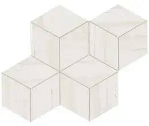 Marvel Bianco Dolomite Mosaico Esag. Lapp.