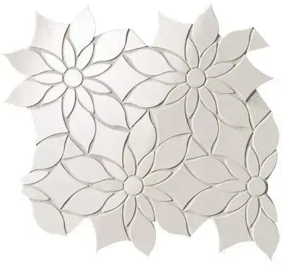 ROMA GOLD ONICE NEVE DAISY MOSAICO