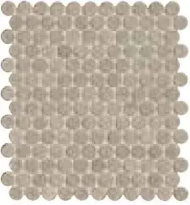 NOBU GREY GRES ROUND MOSAICO MATT