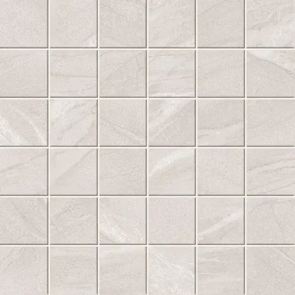 Forte Dei Marmi Rock Tiffany White Mosaic 30x30