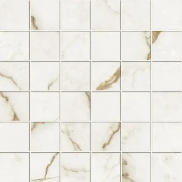 Forte Dei Marmi Quark Sahara Blanc Mosaic