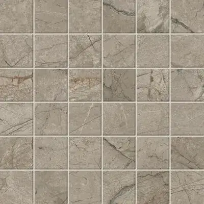 Forte Dei Marmi Mystic Grey Mosaic Cerato Чер 30x30