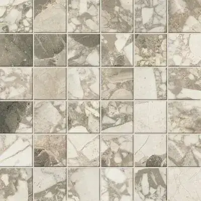 Forte Dei Marmi Ceppo Apuano Cream Mosaic Lapp 30x30