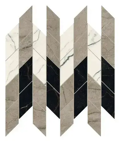 Forte Dei Marmi Waterfall Lapp Mosaics 30,8x28,4