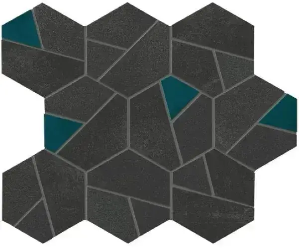 Boost Tarmac Mosaico Hex Jade