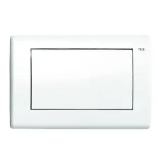TECEplanus Панель смыва, 1 клавиша, белая глянцевая
