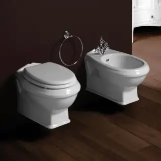 SIMAS Arcade Унитаз подвесной 37х51см, безободковый &quot;Rimless&quot;, цвет: белый