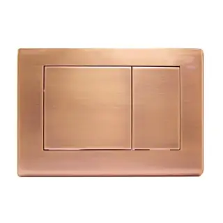 TECEplanus Панель смыва, 2 клавиши, цвет: состаренная медь