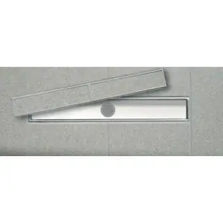 TECE Лоток &quot;plate&quot;, 700 мм, основа для плитки, нержавеющая сталь