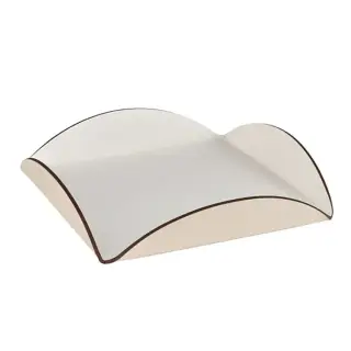 Colombo Adj Подставка для сервировки настольная, 30x30 см, цвет: белый/панна котта