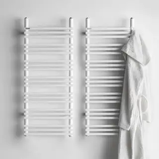 Antrax Rabbit E H20 Полотенцесушитель электрический 43.5Lх105,2H см, цвет: белый матовый