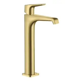 Axor Citterio E Смеситель для раковины 250, на 1 отв., высокий, с донным клапаном, цвет: шлифованная медь