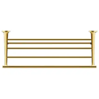 Duravit Starck T Полочка для полотенец 61x23.2см, подвесная, цвет: Gold Polished