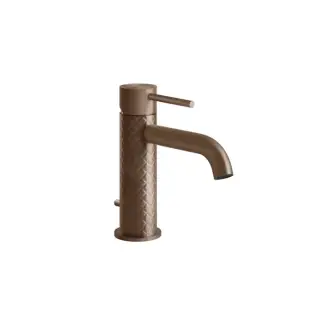 Gessi 316 Смеситель для раковины, 1 отв., с донным клапаном, цвет: brushed copper pvd