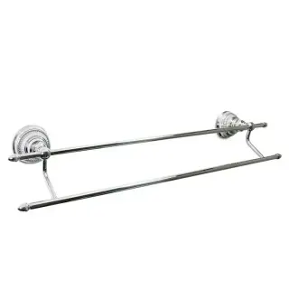 Nicolazzi Impero Полотенцедержатель двойной, подвесной, цвет: хром