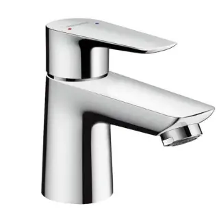 Hansgrohe Talis E, Смеситель для раковины, Без донного клапана, Цвет: хром