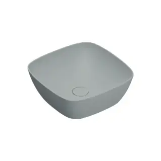 Catalano Alvea Раковина 40x40см накладная, без отв., цвет: Aqua Satinato