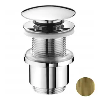 Nicolazzi Scarichi Донный клапан свободного слива 1”1/4,без перелива, цвет бронза